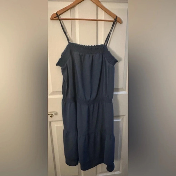 Grace Karin Navy Tiered Dress size xxl - Picture 1 of 8